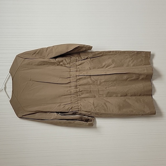 Etcetera Tan Karlie Dress Sz 6 New Sample Set With Tags. Long Sleeve Knee Length - Picture 3 of 7